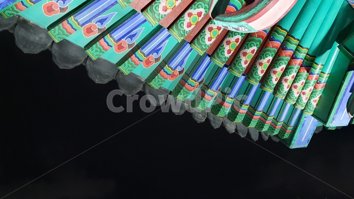 한국,색채,화려,인테리어,목조,토속,지붕,traditional,korean,korea,colorful