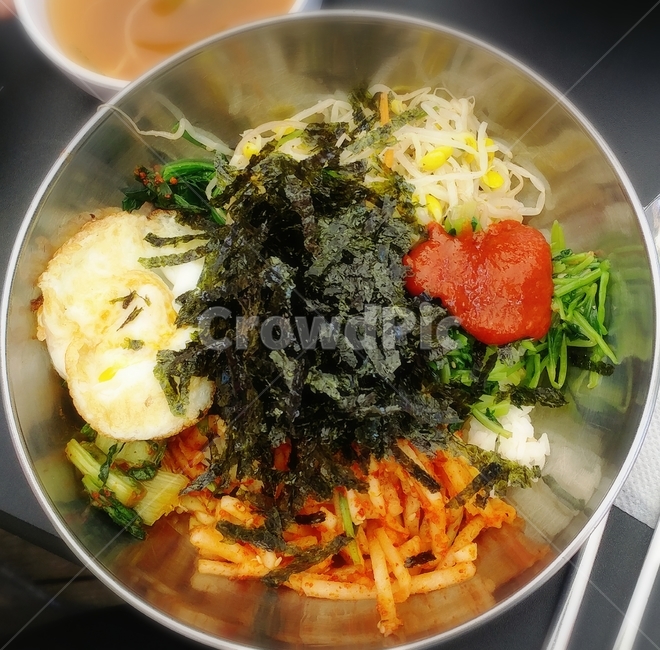 food,음식,dish,요리,meal,식사,bowl,사발,비빔밥,koreafood