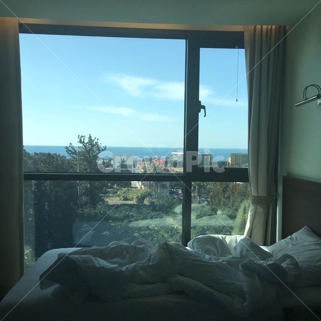 제주도,여행,해변,바다,섬,여름,구름,침대