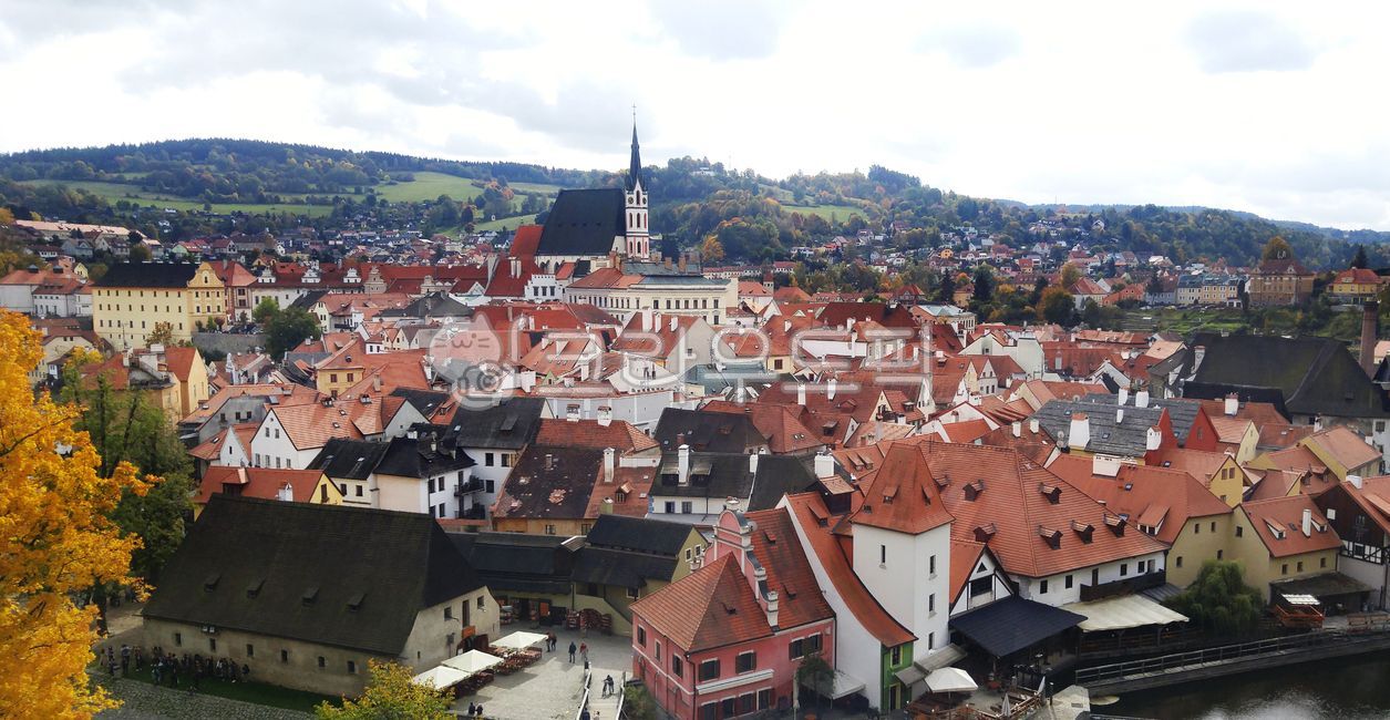 체스키크롬로프,체코,유럽마을,마을전경,경치,cityscape,집,house,czechrepublic,ceskykrumlov,빨간지붕,중세마을,지붕,roof,도시,city