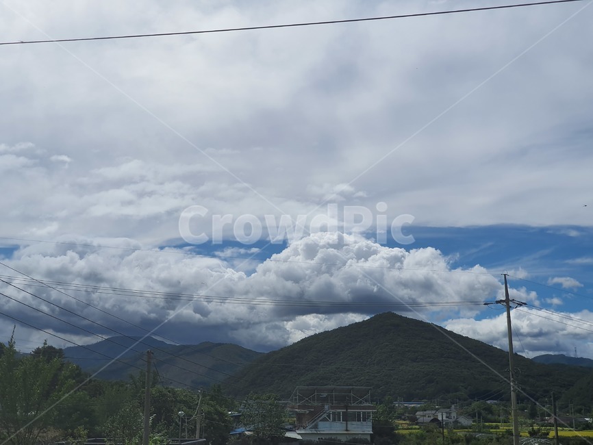 자연,날씨,옥외,산,구름,하늘,맑은하늘,자연,풍경,nature,landscape,weather,outdoors