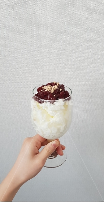 팥빙수,빙수,홈카페,팥,콩가루,미숫가루,우유,우유얼음,연유,여름,컵빙수,간식,통팥,빙수팥,디저트,간식,후식,dessert,snack