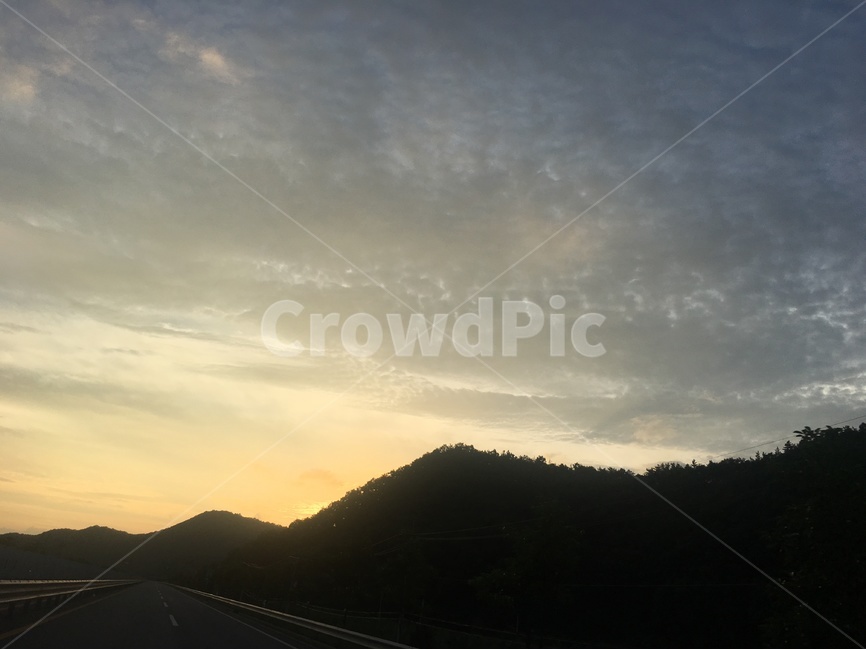 자연,석양,풍경,여름,하늘,구름,자연,풍경,nature,landscape,road,도로,outdoors,옥외