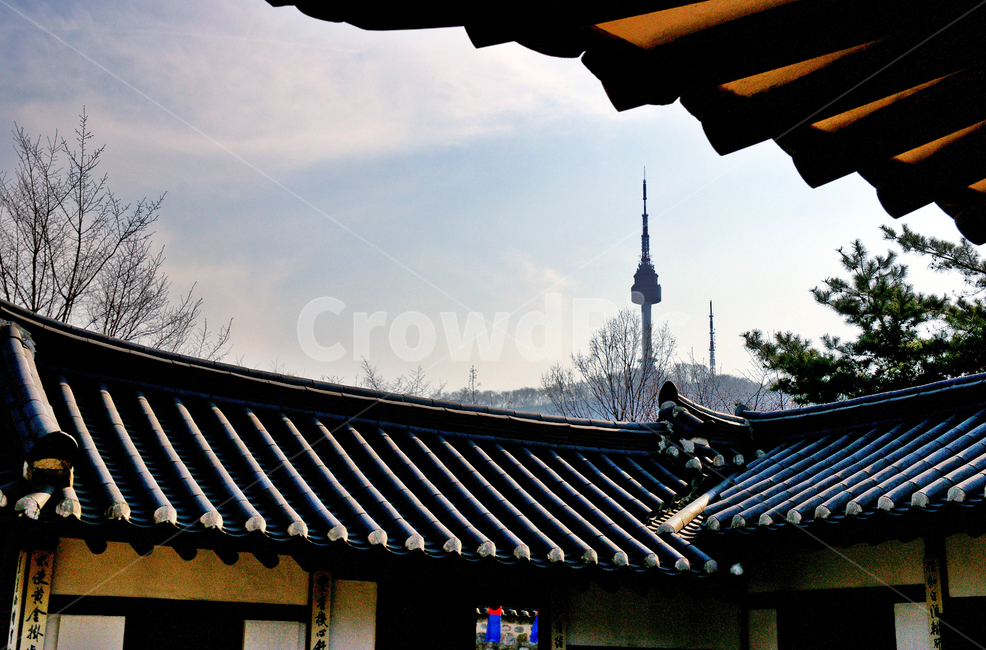 남산타워,처마,한국의집,기와집,전통,문화,고건축,한국전통,한국문화,korean traditional,korean culture,랜드마크,landmark,tourist attraction,한국랜드마크,한국관광지,한국명소,korea landmark,korea tourist attraction,건축물,건물외관,exterior,building,structure,architecture,construction