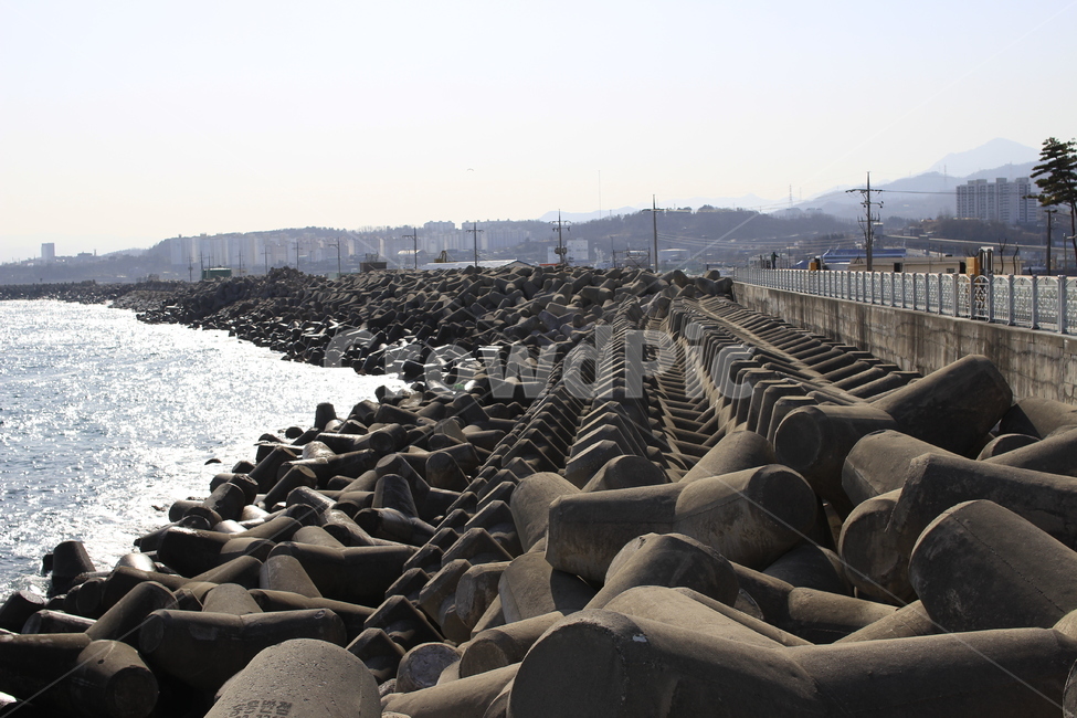 방파제,동해,빛,바다,회색,풍경,shore,eastsea,sea