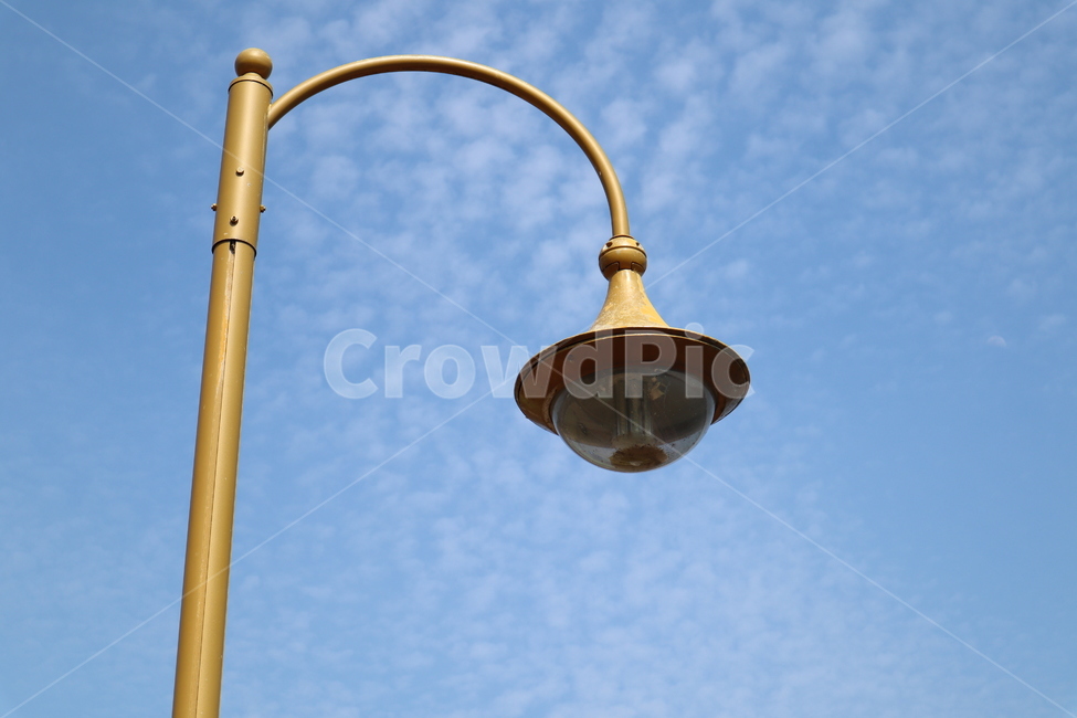 가로등,노란가로등,푸른하늘,streetlamp,streetlight