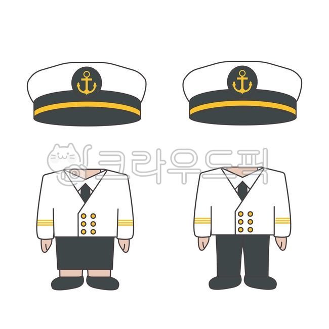 child captain,character,Character,children,illustration,Uniform,Captain,job,graphic,costume