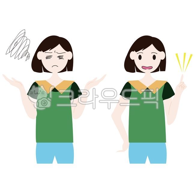 petulance,pose,embarrassed,pleasure,idea,smile,shot,gesture,person,illustration,vector,female,graphic,hand