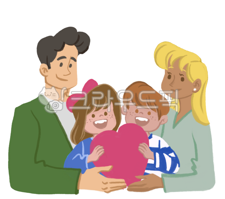 네가족일러스트,부모와두아이그림,가족단체캐릭터,가족기념일장면,가족사랑표현그림,가족,부모,자녀,엄마,아빠,어린이,아이들,사람,사랑,가족애,보호자,함께,행복,가정,단란한가족,캐릭터일러스트,플랫일러스트,familyillustration,familyoffour,parentsandchildren,happyfamily,familylove,가족일러스트,가족사랑표현,부모자녀그림,세가족캐릭터,가족기념일그림,딸,기념일,선물,하트,parentsandchild,familycelebration,familygift,heartconcept
