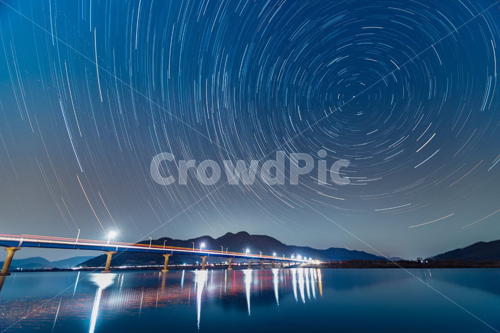 자연,풍경,하늘,밤하늘,별,강,다리,scenery,nature,sky,nightsky,star,river,bridge,startrail,야경,밤,풍경,nightscape,night,landscape