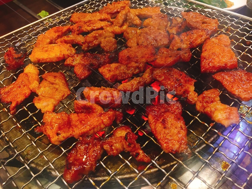 고기,숯불고기,돼지갈비,양념고기,외식,저녁,음식,음식,식재료,요리,food,cook,meal,dishes,food reserves