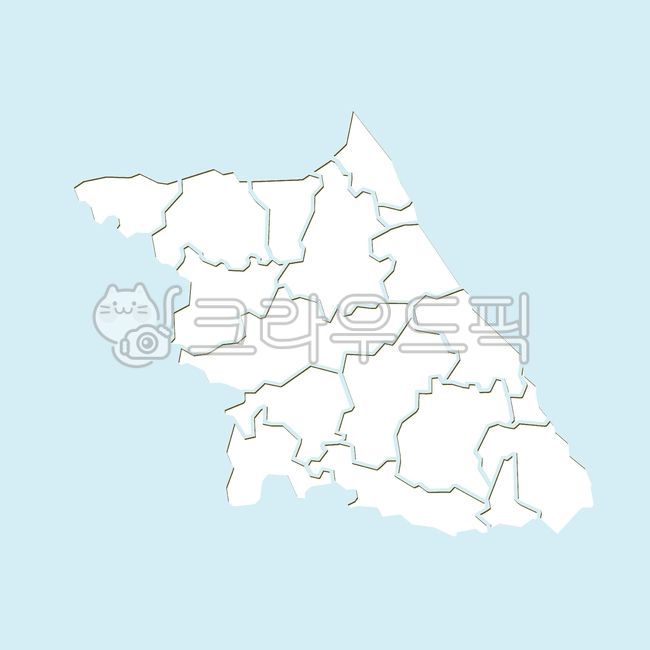 지도,강원도지도,백지도,강원도백지도,map