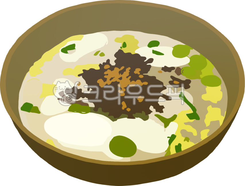 떡국, 떡국일러스트, 떡국그림, 설날음식, 명절음식, 사진,이미지,일러스트,캘리그라피 - sokeumbi작가