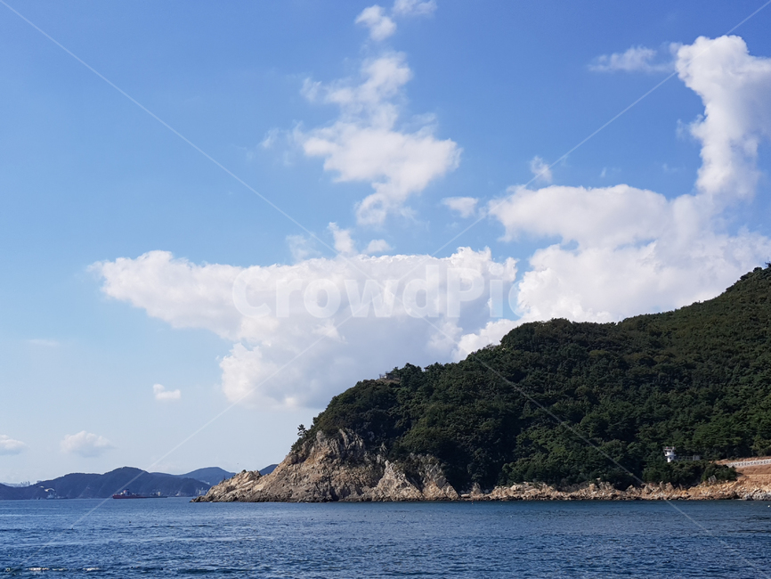 하늘,바다,sky,cloud,동해,파란,섬