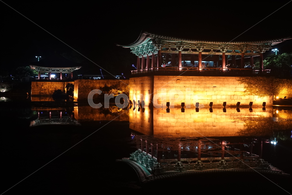 건물,건축물,경주,야경,안압지,building,architecture,야경,밤,풍경,nightscape,night,landscape