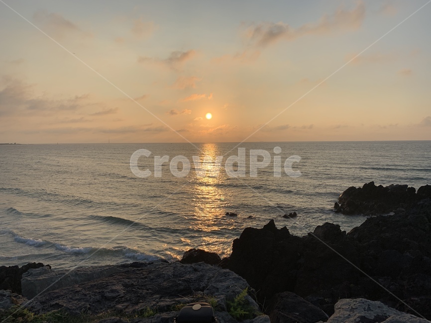 제주,애월,애월바다,제주도바다,제주석양,제주노을,노을,석양,해질녁,outdoors,nature,자연,옥외,물결