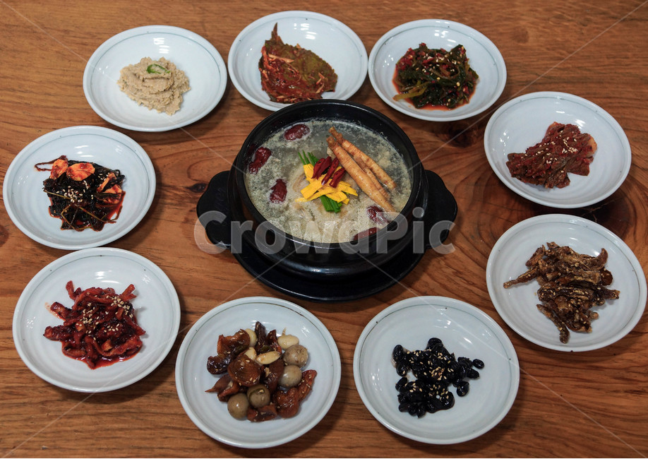 chicken,soup,Samgyetang,Plating,Take care of yourself