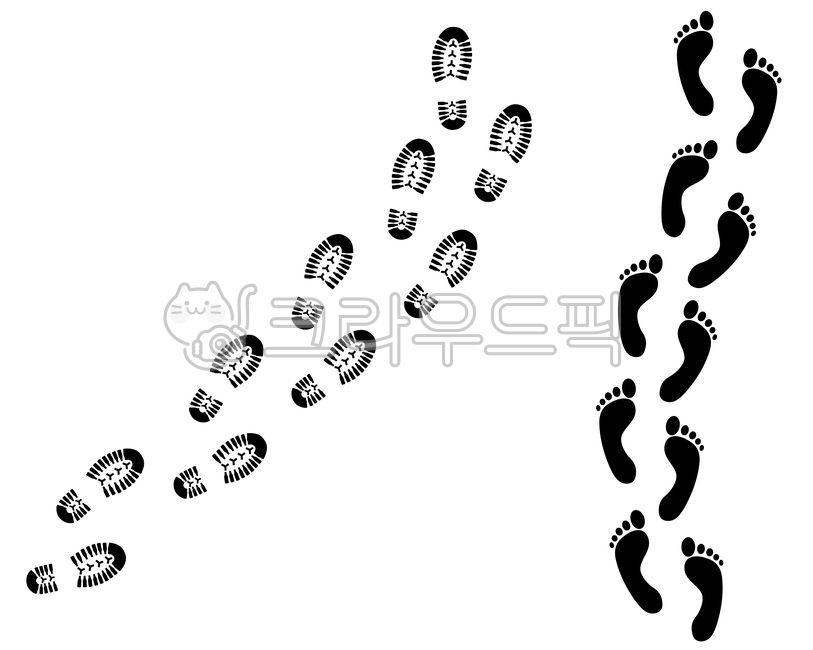 신발,신발자국,운동화발자국,구두발자국,벡터,디테일,발바닥,신발모양,신발바닥,흑백,검정색,footwear,신발류,footprint,발자국,그래픽,일러스트레이션,graphic,illustration