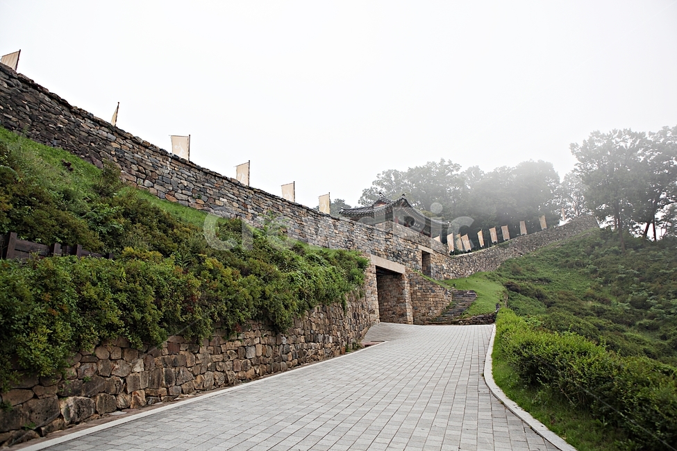 공주산성,성,산성,성곽,길,둘레길,숲,숲길,담,돌담,여름,풍경,벽,방어벽,흙담,나무,식물,유네스코등제