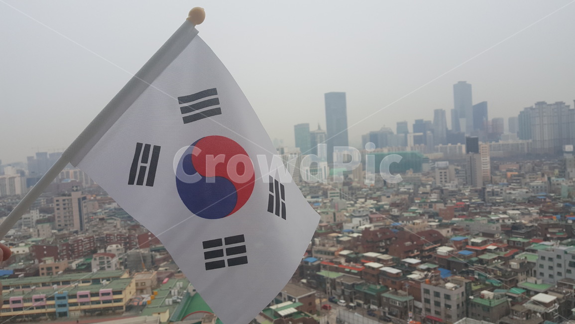 태극기,도시,한국,대한민국,한국국기,국기,urban,어반