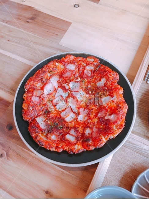 베이컨김치전,김치전,한식,술안주,음식,food,dish,요리,식사,meal