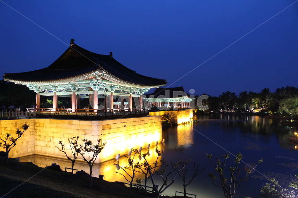 건축물,architecture,경주,전통,한국,야경,korea