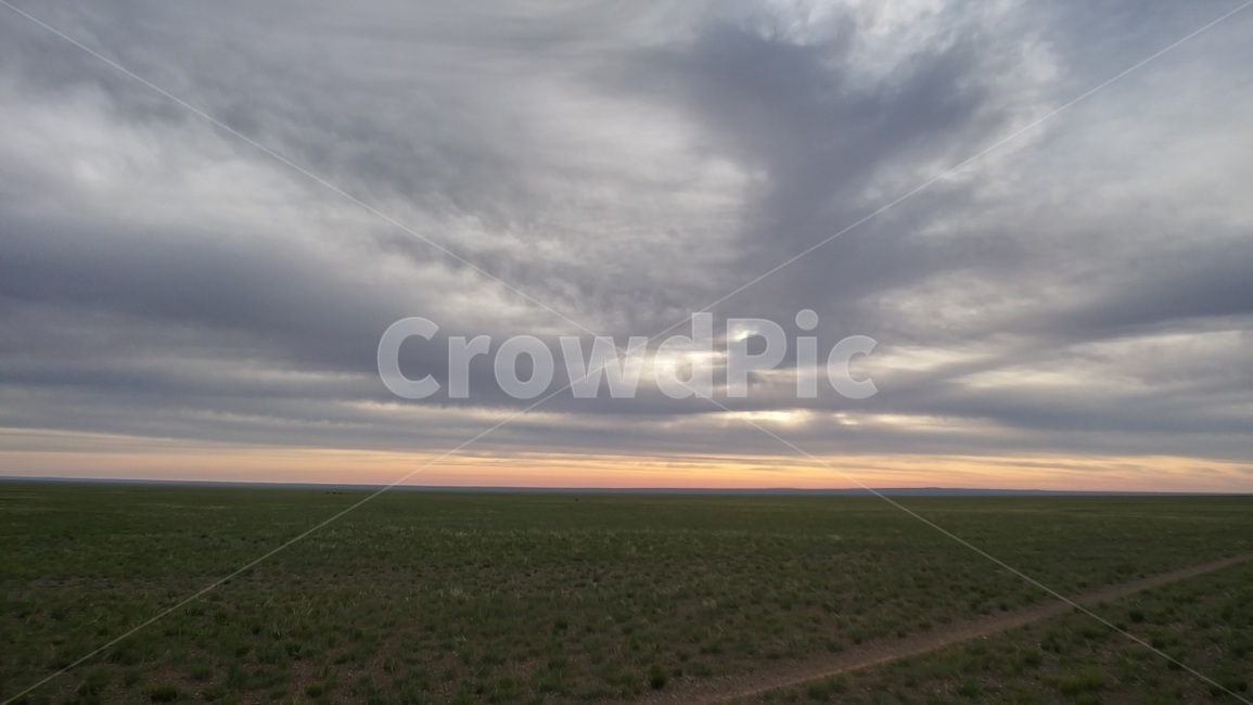 nature,자연,dawn,일출,sunrise,동틀녘,outdoors,옥외,landscape,경치,지평선,몽골,초원,몽고,MONGOLIA