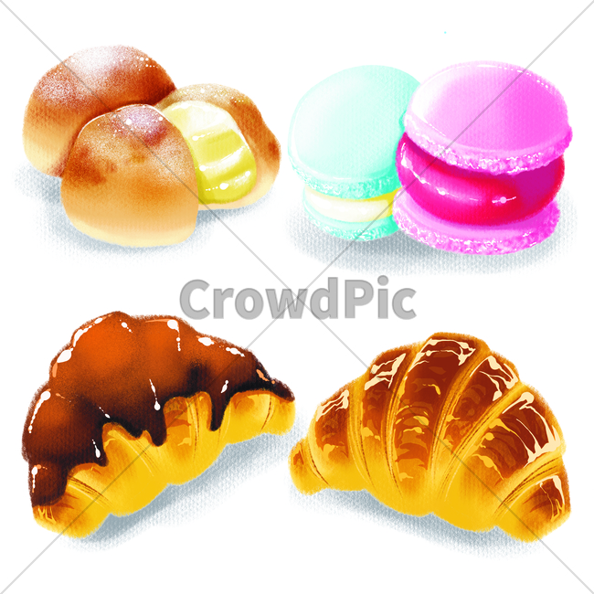 베이커리,빵,디저트,간식,에피타이저,달달,단음식,음식,밀가루,후식,편의점,슈,크림,마카롱,크로아상,초코,초코렛,초콜렛,페스트리,제과,제과점,커피,커피숍,굽다,설탕,버터,당,달콤,먹다,바닐라,딸리,퍼프,디저트,간식,후식,dessert,snack,그래픽,일러스트레이션,graphic,illustration