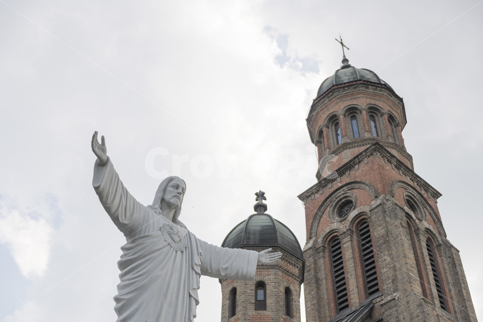 전주,전동성당,성당,천주교,건축물,문화유산,building,catholicchurch,조각상,동상,석상,조형물,statue,bronze statue,stone statue,종교,신앙,religion,belief,faith