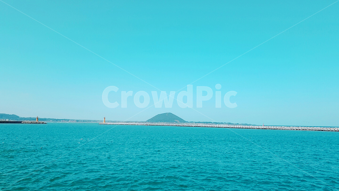 제주도,바다,하늘,산,ocean,물,대양,해안선,연안