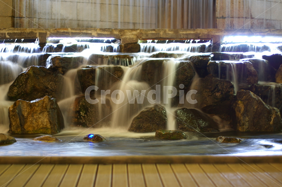 야경,청개천,낙수,흐르는,water,물,nature,자연,river,강,outdoors,waterfall,폭포