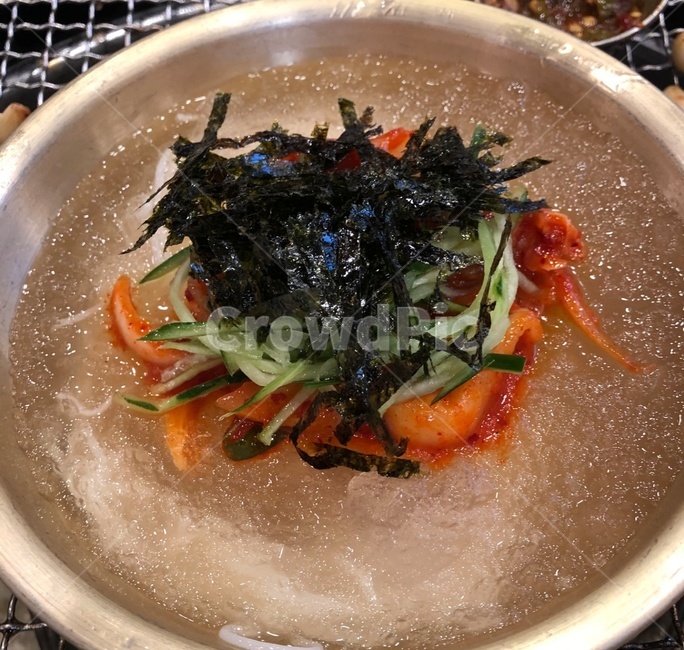 kimchi,cucumber,restaurant,Korean,noodle,Kimchi Rolled Noodles,food,summer,Cold noodles,meal,dessert,season,Cold noodle broth,mukbang