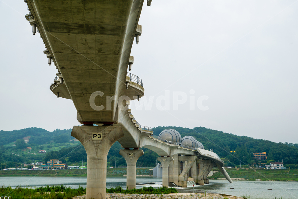 이포보,경기도,여주,댐,남한강,강,nature,자연,water,outdoors,옥외,river,bridge,building
