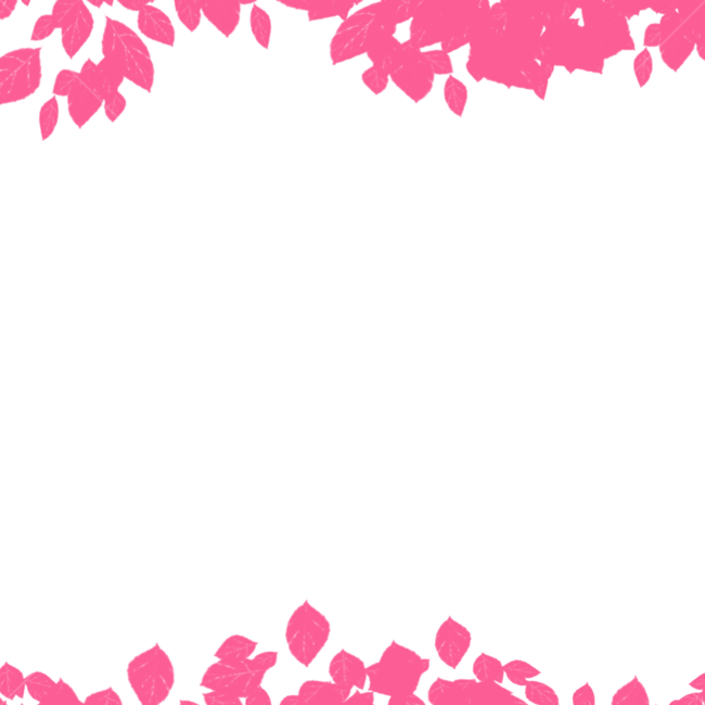 핑크,분홍,art,미술,graphics,png,테두리,액자,나뭇잎,누끼,파스텔,색깔,편집소스,그리기,드로잉,누끼,remove background