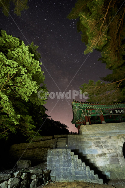 문경새재,은하수,별,도립공원,별밤,밤하늘,하늘,야경,밤,풍경,nightscape,night,landscape,한국전통,한국문화,korean traditional,korean culture