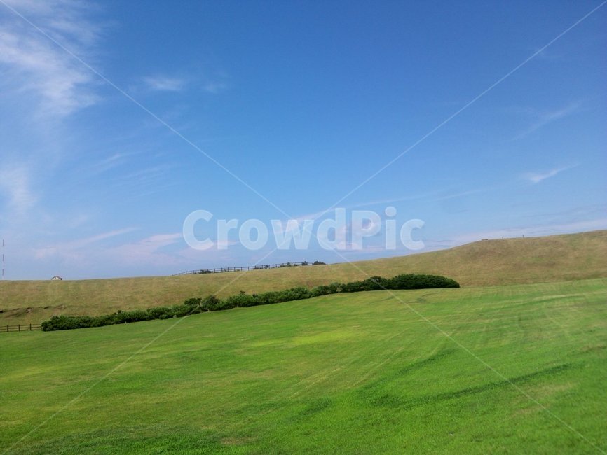 field,들,잔디,하늘,자연,sky,nature
