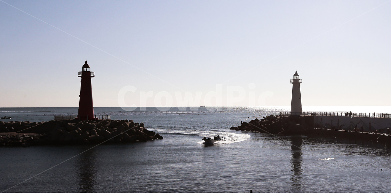 부산,청사포,바다,어촌,등대,등대,lighthouse