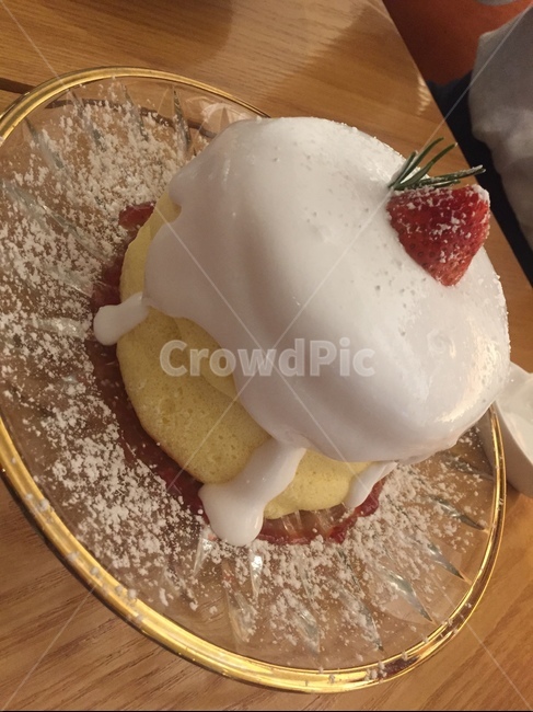 디저트,수플레,딸기,생크림,달달함,디저트,간식,후식,dessert,snack