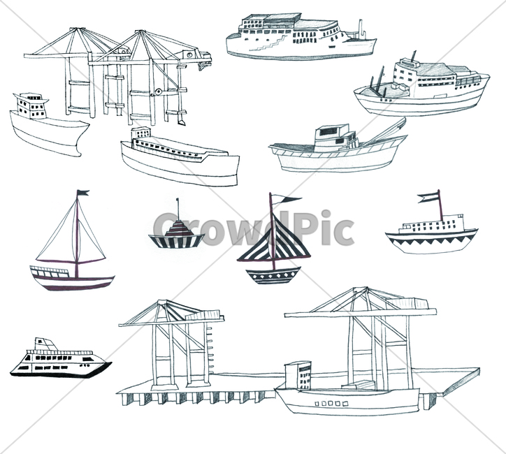 손그림,handdrawing,배,boat,ship,vessel,선박,펜화,penpicture,pendrawing