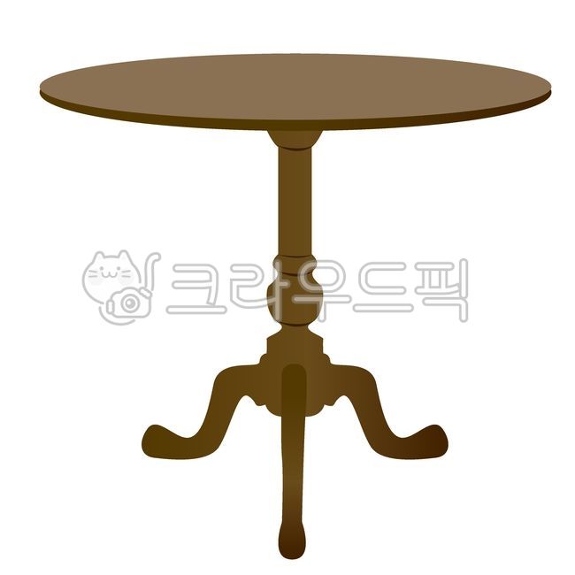 Vector file,round table,design elements,vector,illustration,illust,graphic,table,design source