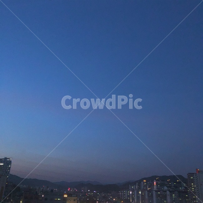 하늘,저녁하늘,풍경,감성,분위기