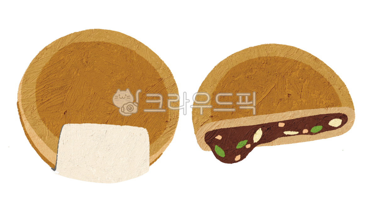 bread,snack,Korea Dessert,Hotteok drawing,Honey hotteok,Hotteok illustration,Seed hotteok,winter dessert,dessert,winter food,Hotteok hand drawing,design,Hotteok,illustration,snack bar,Korean dessert