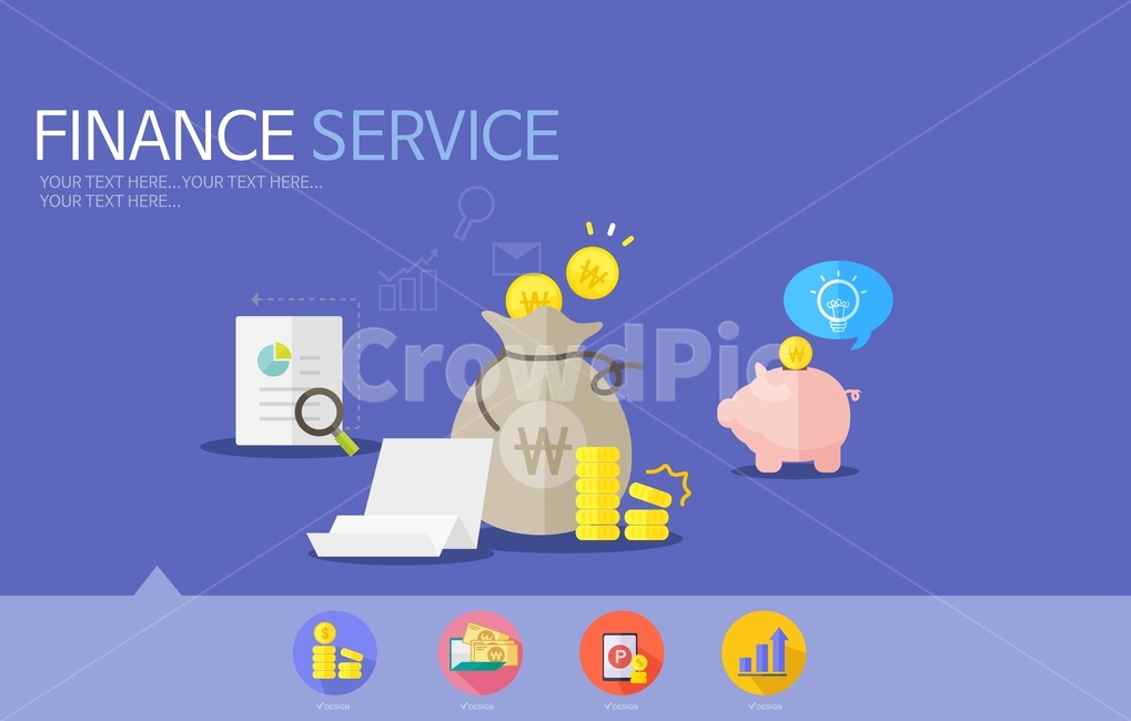 infographic,business,Illustration,flat background,piggy bank,icon,bank,money,web content,background,flat,magnifying glass,design background,savings,event,finance