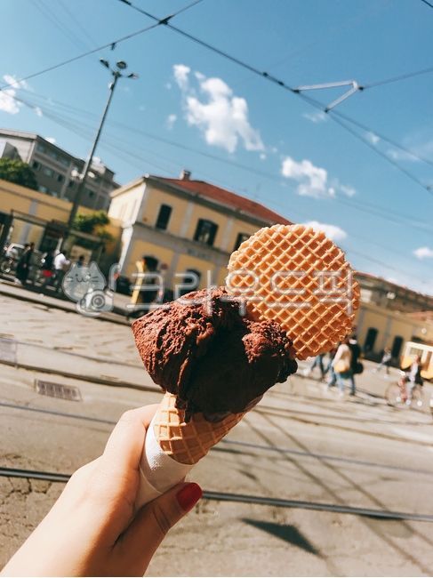 Milan,Gelato,Florence,Italy