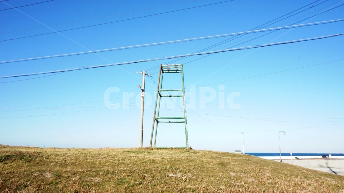 나침반,자연,들판,하늘,전기줄,하늘색,자연,풍경,nature,landscape,power lines,전력선,cable,케이블,electric transmission tower,송전탑