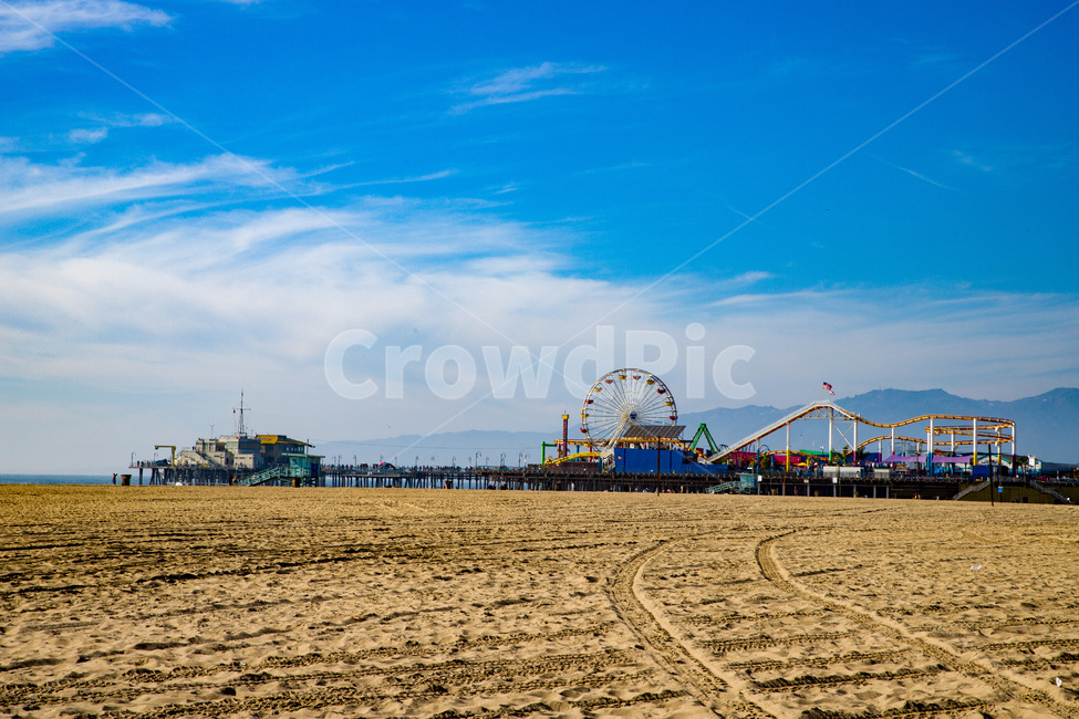 background,beach,beautiful,blue,city,clouds,coast,harbor,holiday,landscape,nature,ocean,outdoor,santamonicacalifornia,scenic,sea,sky,summer,sunrise,sunset,tourism,tropical,vacation,view,water,해안가,미국,로스앤젤레스,산타모니카,해변,하늘,바다,엘에이,물,옥외,자연,모레,백사장