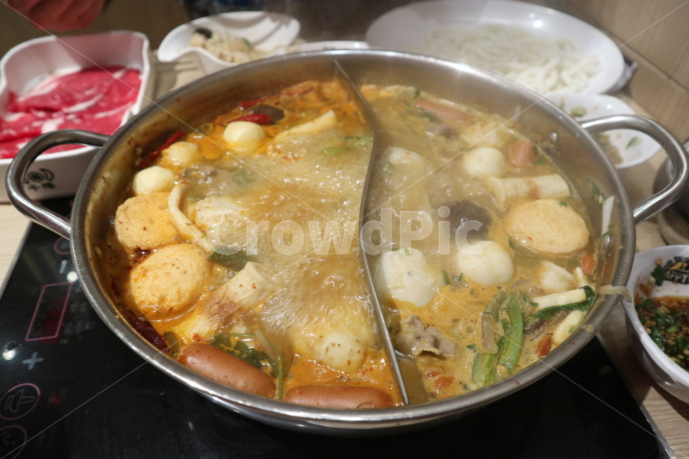 훠궈,음식,중식,오뎅,고기,야채,마라탕,food