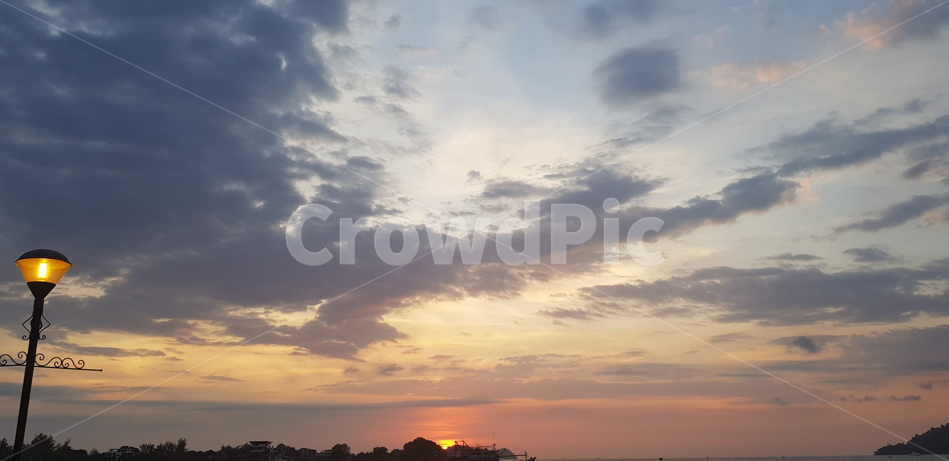 하늘,sunset,일몰,구름,황혼