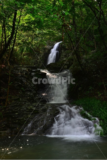 water,물,강,nature,자연,outdoors,옥외,waterfall,폭포,담양,용연계곡,계곡,stream,흐름,물흐름,여름,계절,피서지