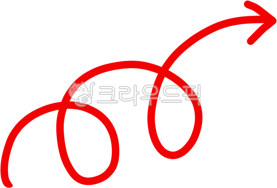 빨간펜,빨간화살표,빨간색화살표,redarrow,방향,빨강화살표,스프링화살표,기호,내용빼기,빨간기호